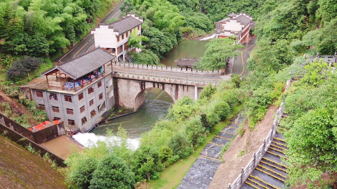 大觉山漂流