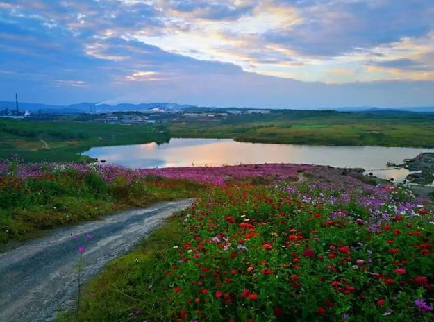 马龙云山湖花海景区