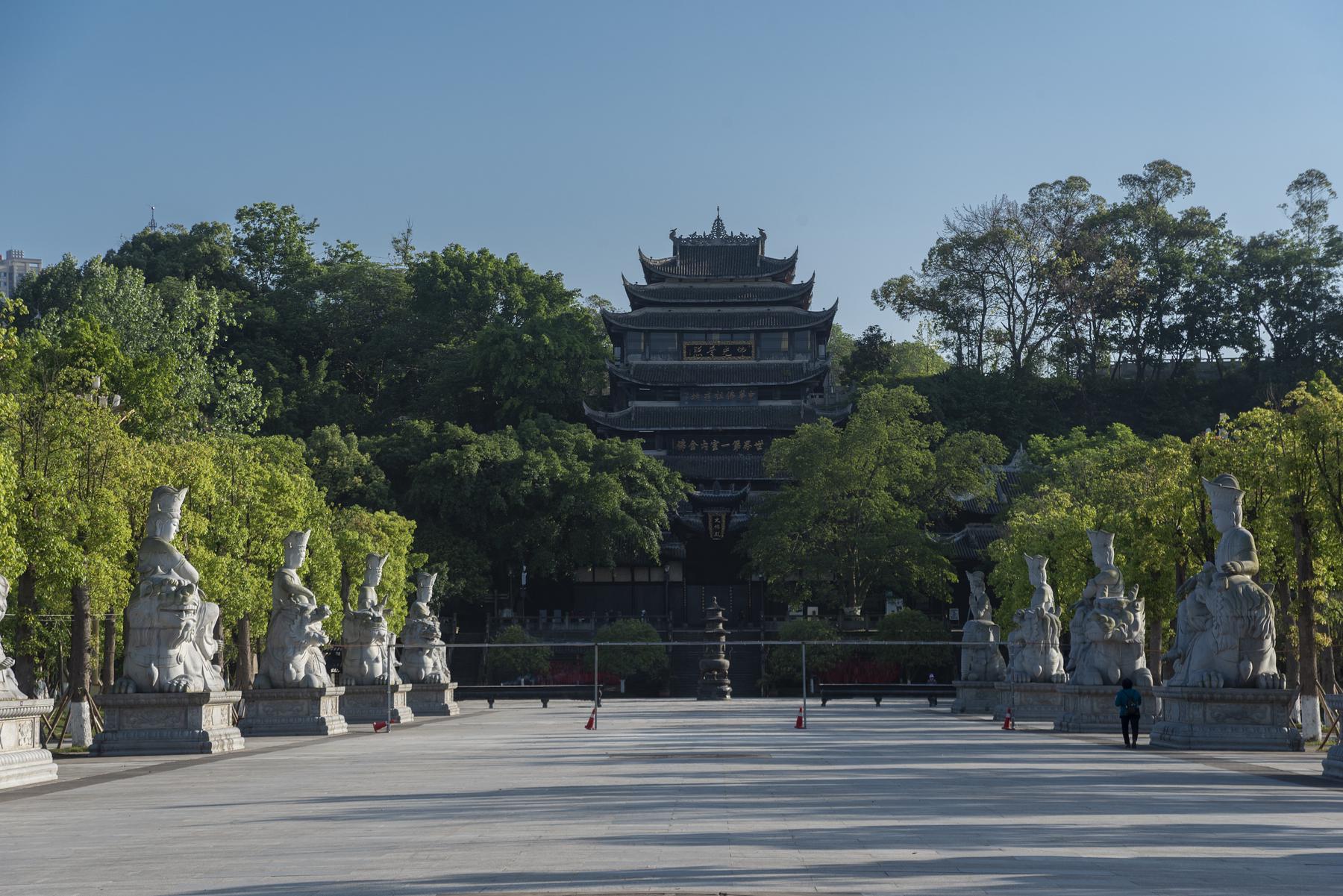 潼南大佛寺景区