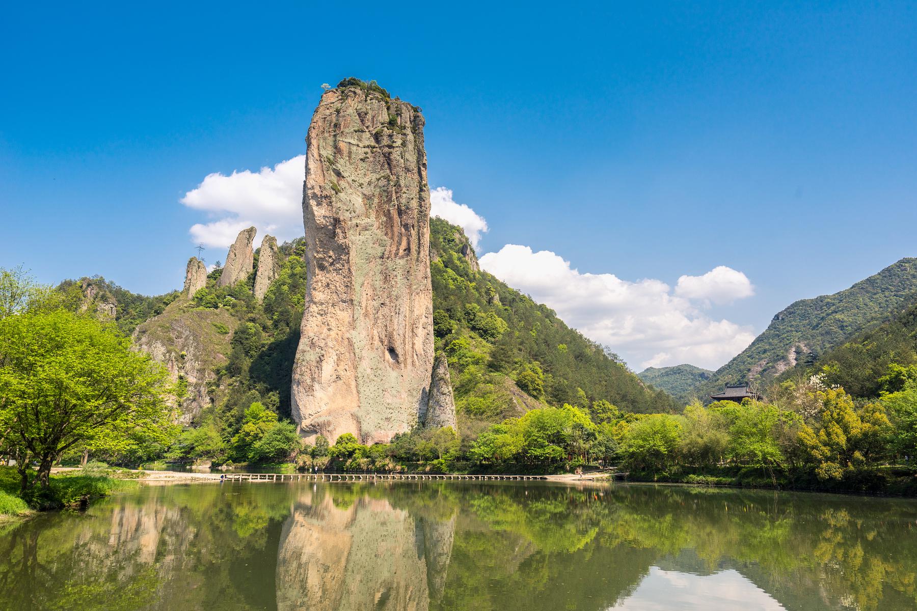 仙都风景名胜区-朱潭山