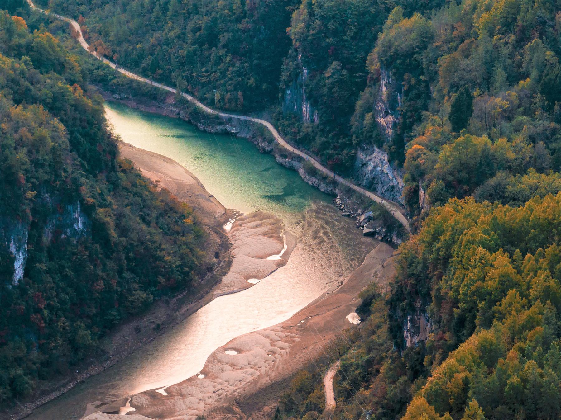 光雾山小巫峡景区