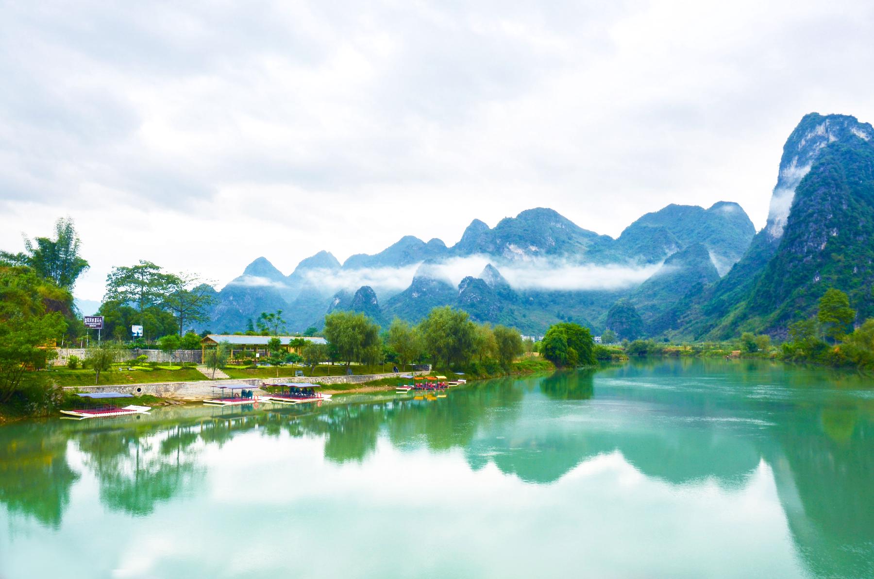 巴马盘阳河景区