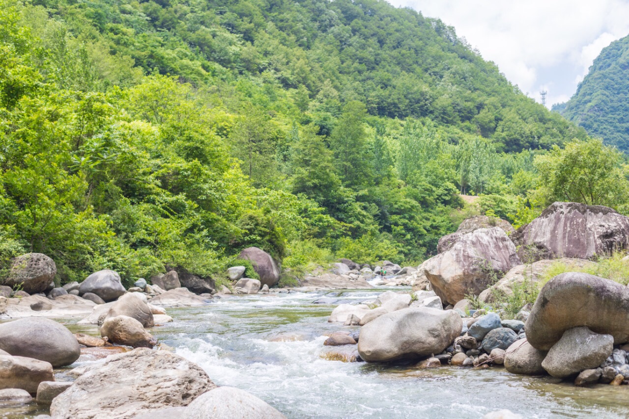 唐家河漂流