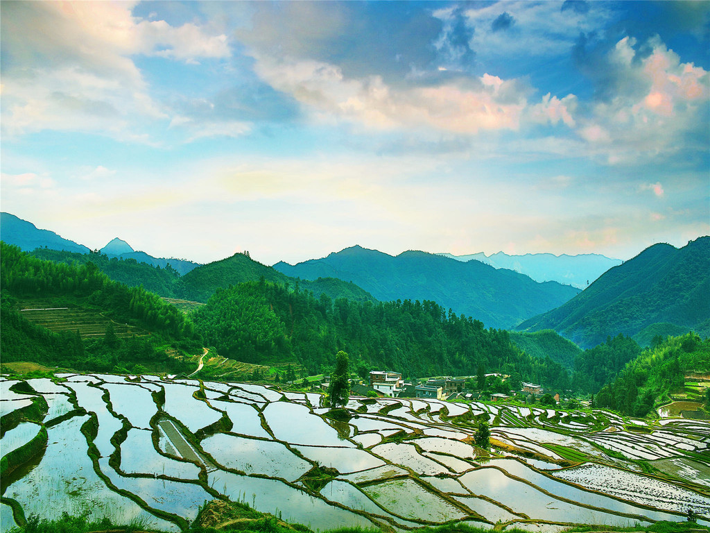 连山欧家梯田