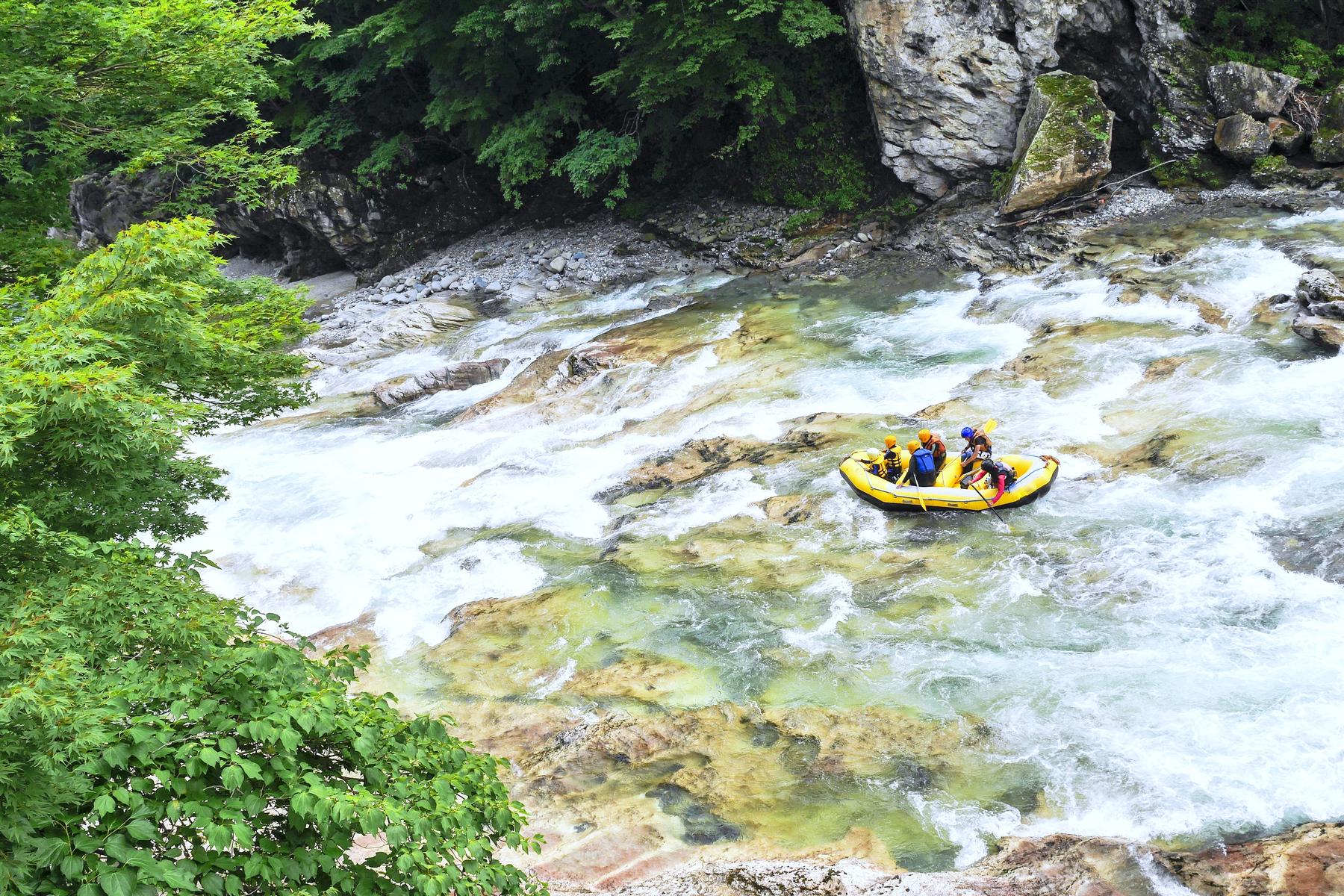 霍山大峡谷漂流