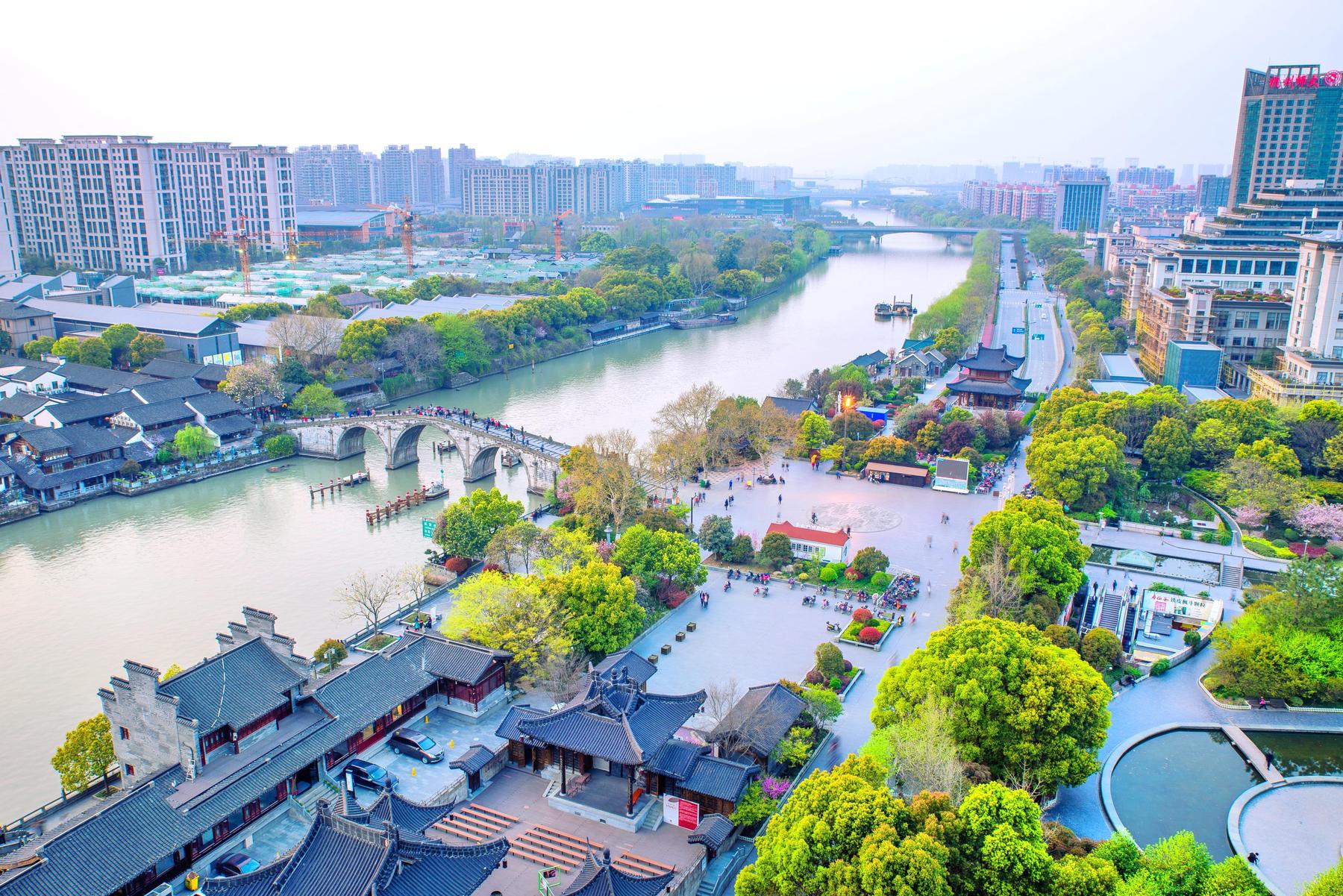 京杭大运河杭州景区