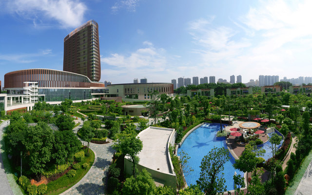 漳州佰翔圆山酒店-温泉花园